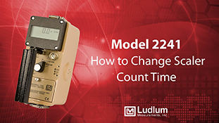 Model 2241: How to Change Scaler Count Time